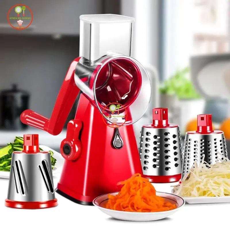 Magic Vegan Rotate Peeler™ tout en un, une râpe de rêve ! sympamacuisine