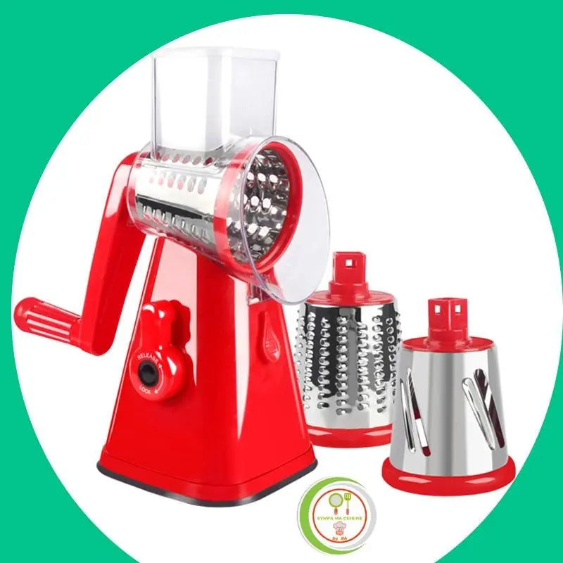 Magic Vegan Rotate Peeler™ tout en un, une râpe de rêve ! sympamacuisine
