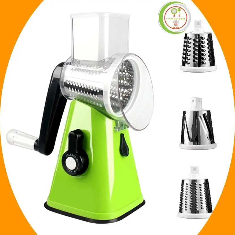 Magic Vegan Rotate Peeler™ tout en un, une râpe de rêve ! sympamacuisine