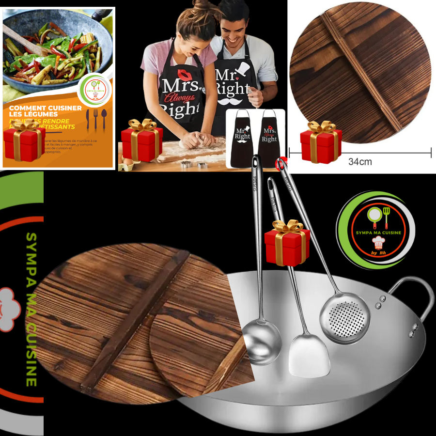 WokMaster Elite™ - Le Wok Traditionnel Authentique sympamacuisine