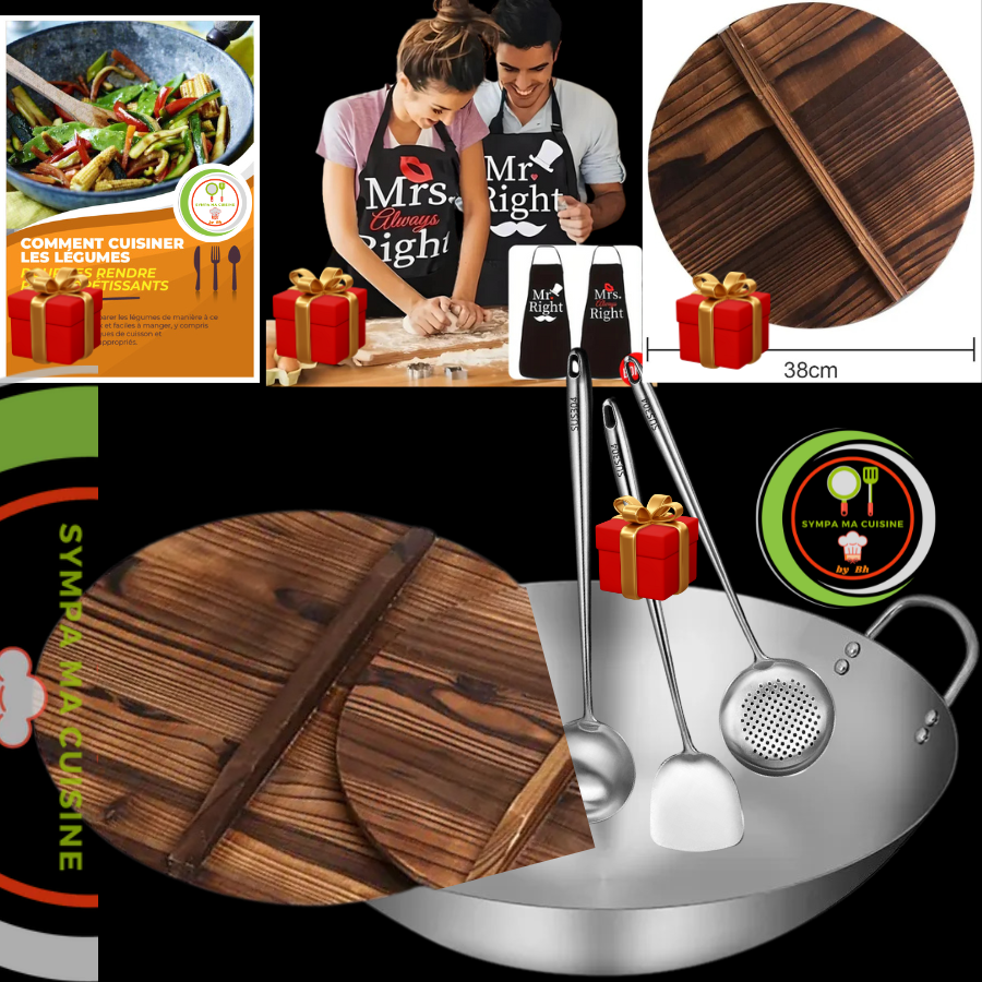 WokMaster Elite™ - Le Wok Traditionnel Authentique sympamacuisine