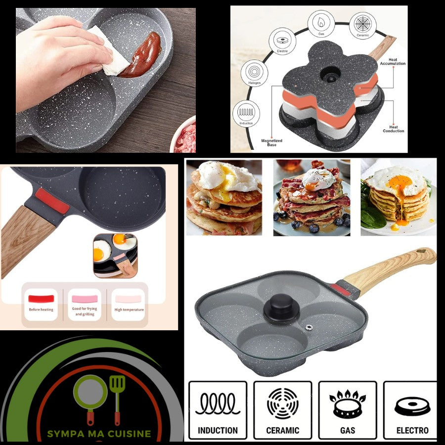 Wonderpoele: La Poele Révolutionnaire pour des Petits-Déjeuners Parfaits sympamacuisine