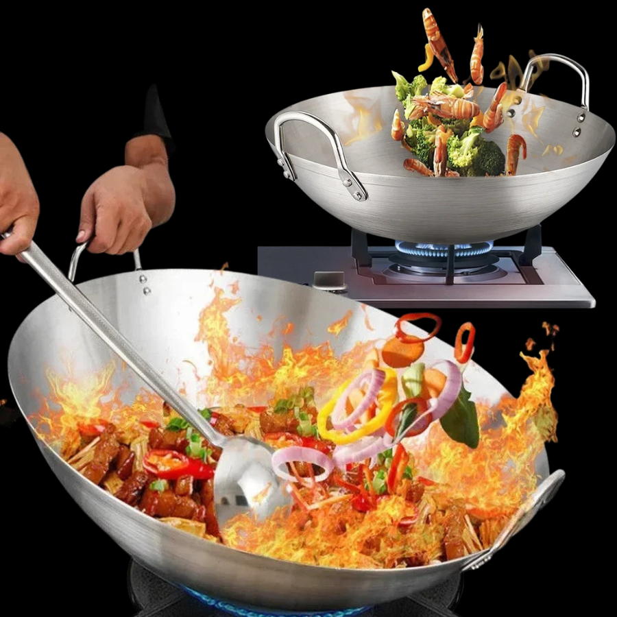 WokMaster Elite™ - Le Wok Traditionnel Authentique sympamacuisine