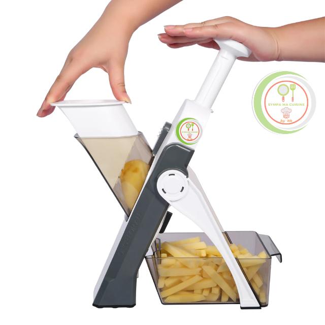 Vegan Easy Slice™, une trancheuse de qualité, la trancheuse à légumes efficace et innovante. - {{ sympamacuisine }}
