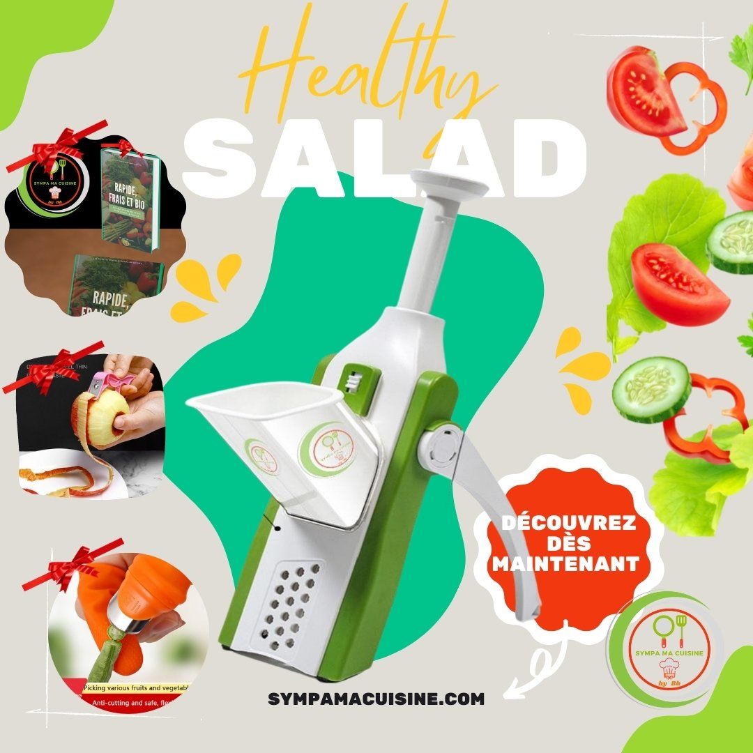 Vegan Easy Slice™, une trancheuse de qualité, la trancheuse à légumes efficace et innovante. - {{ sympamacuisine }}