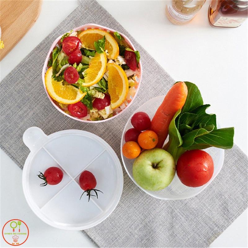 Genious Salad Maker™ : des salades fraîches, prêtes en un temps record ! sympamacuisine