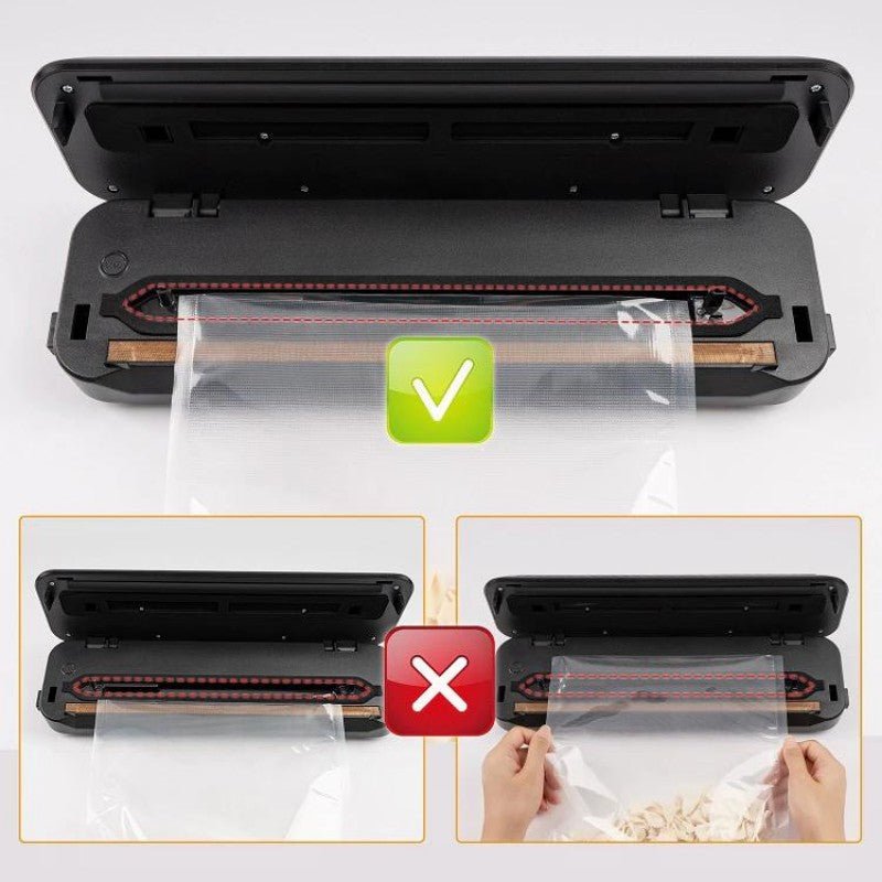 Le Vacuum Sealer™ Votre allié parfait pour une conservation optimale de tous vos aliments, pour une conservation sous vide pour de la viande, poissons et infusions en grande quantité.| Cuisine sympamacuisine
