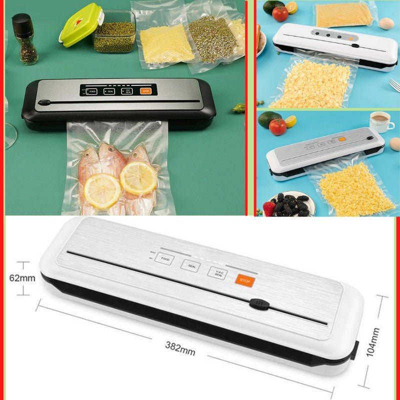 Le Vacuum Sealer™ Votre allié parfait pour une conservation optimale de tous vos aliments, pour une conservation sous vide pour de la viande, poissons et infusions en grande quantité.| Cuisine sympamacuisine