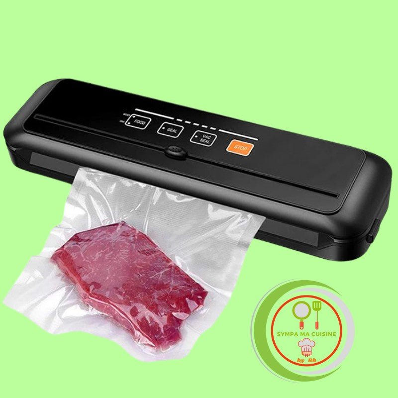 Le Vacuum Sealer™ Votre allié parfait pour une conservation optimale de tous vos aliments, pour une conservation sous vide pour de la viande, poissons et infusions en grande quantité.| Cuisine sympamacuisine