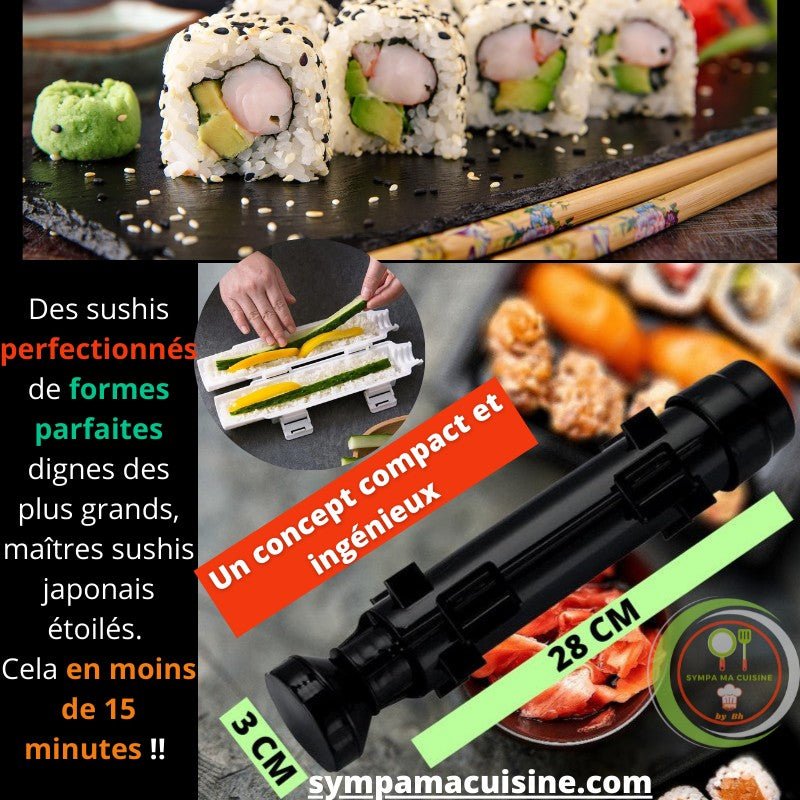 Perfect SUSHI Maker™ : L'allié des amateurs du sushi | Cuisine sympamacuisine