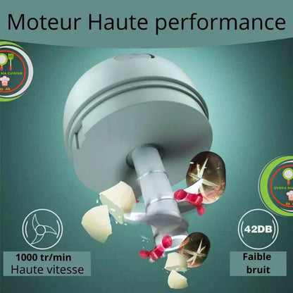 Instant-Hache™, un hachoir électrique puissant et ergonomique. sympamacuisine