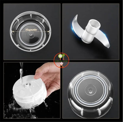 Instant-Hache™, un hachoir électrique puissant et ergonomique. sympamacuisine