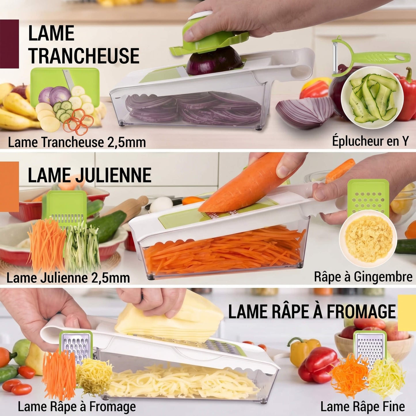Madoline Cuisine MasterMandoline V6 la version garden 