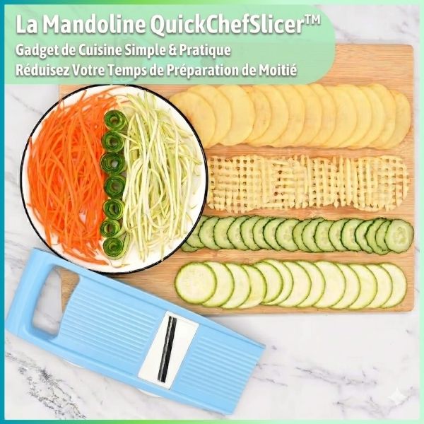 Mandoline Cuisine | QuickChefSlicer™ sympamacuisine