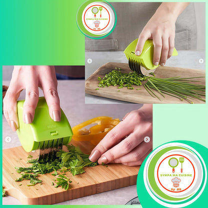 Hachoir Manuel | L'AromaRoll™️ sympamacuisine
