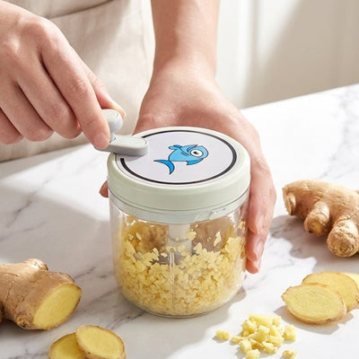 hachoir manuel gingembre frais preparation 