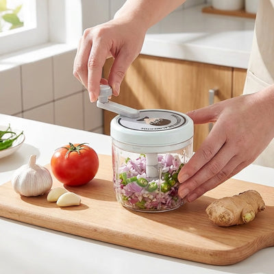 hachoir manuel hache tout melange oignon piment