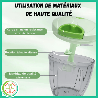 hachoir manuel materiaux haute qualite