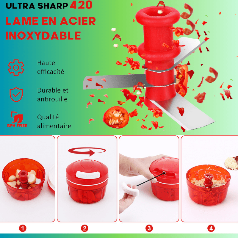 hachoir manuel simple dutilisation