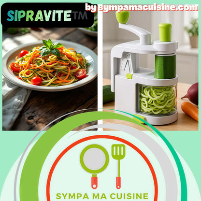 mandoline cuisine SpiRAViTe creation par sympamacuisine.com