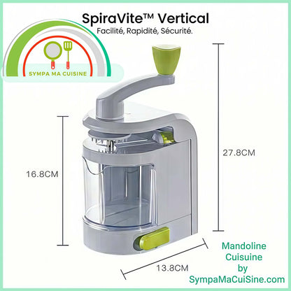 mandoline cuisine SpiRAViTe facilite rapidite securite