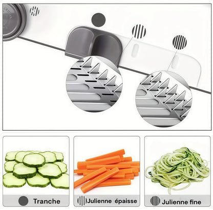 mandoline cuisine ZenSliceUltra ultra polyvalente