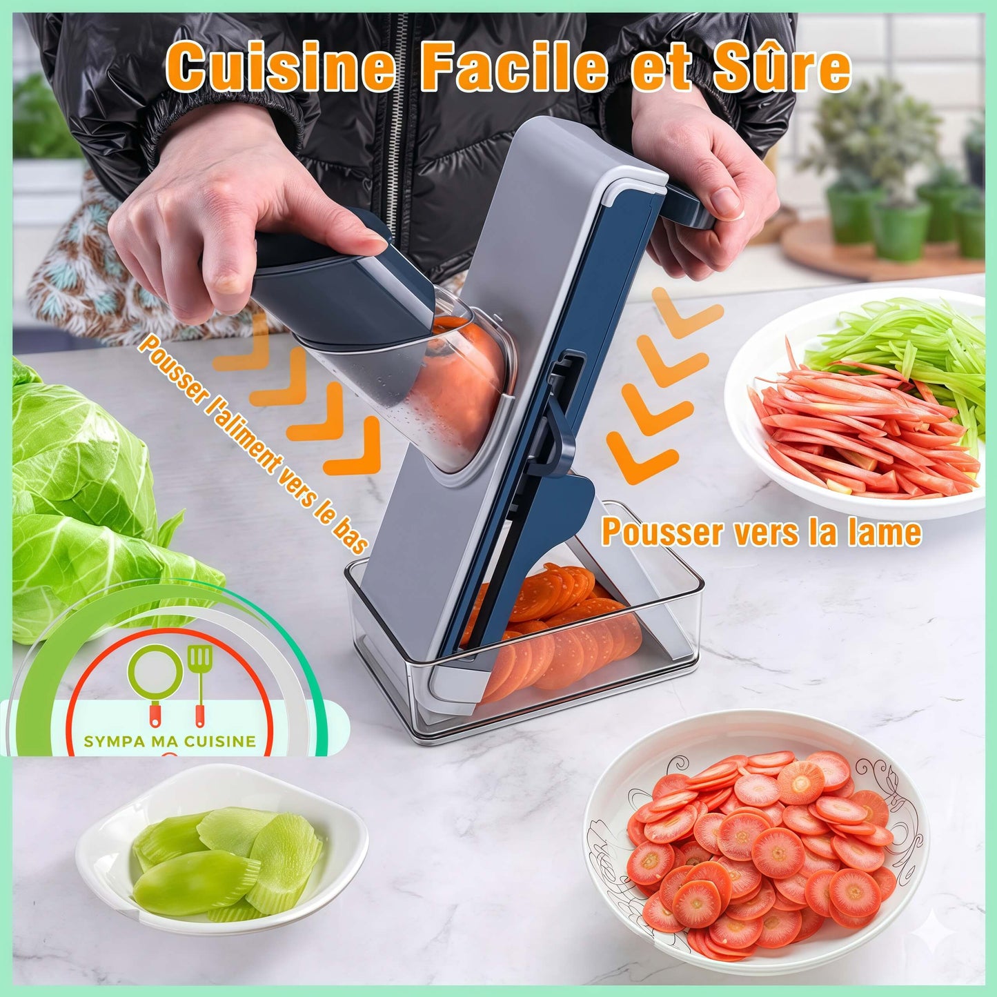 mandoline cuisine manDoSlice cuisine facile et sur 