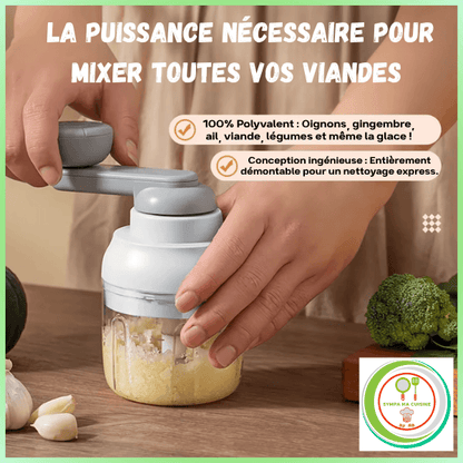 mini hachoir a puissance necessaire pour hacher toue vos viandes