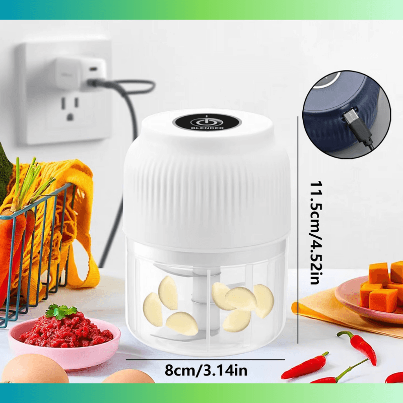 mini hachoir blanc perle 250ML