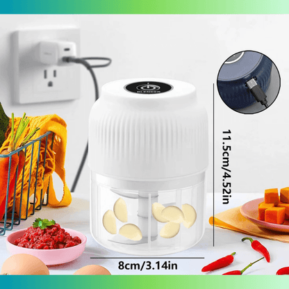 mini hachoir blanc perle 250ML