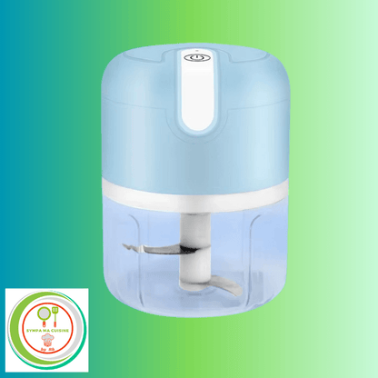 mini hachoir bleu ciel 250ML