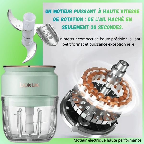 mini hachoir electrique puissant extrahach