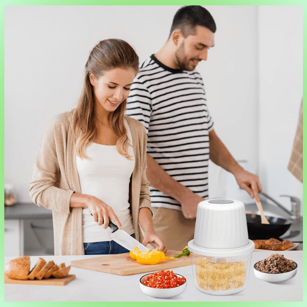 mini hachoir electrique simple dusage en famille