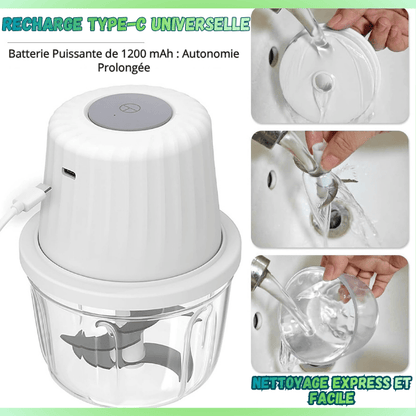 mini hachoir electrique type c 