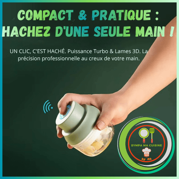 mini hachoir instantslice hache le tout dune main