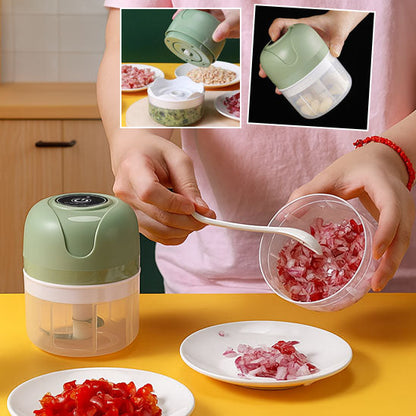 mini hachoir oignon compact