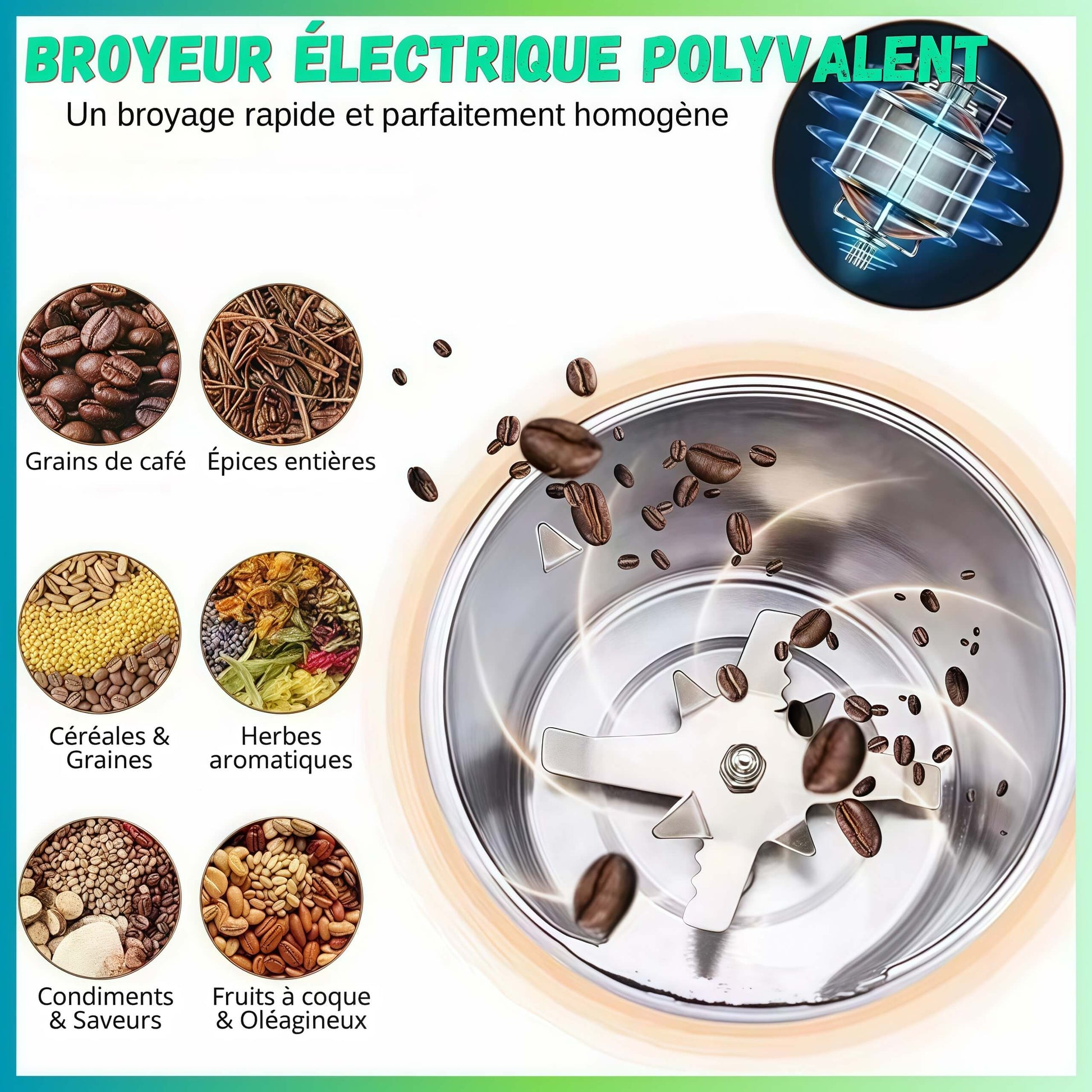 mini hachoir poudrix sympa poyvalent ultra puissant 500ml