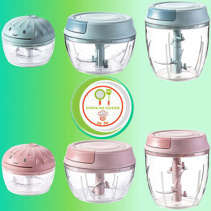 mini hachoir purehach les trois tailles