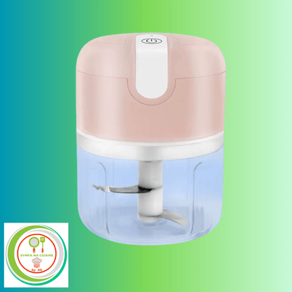 mini hachoir rose poudre 250ML