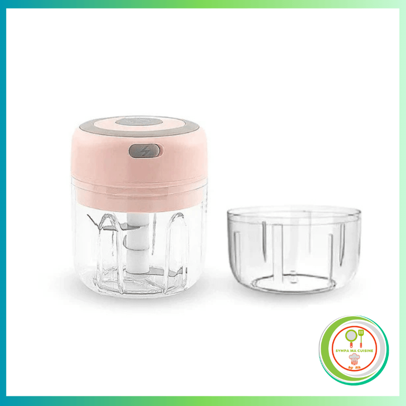 mini hachoir rose poudre enchantee