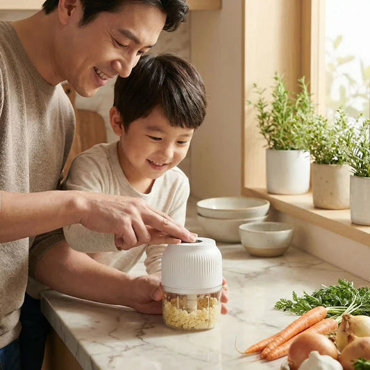 Mini hachoir | FlashCut Kitchen™ | 250 ML RECHARGEABLE sympamacuisine