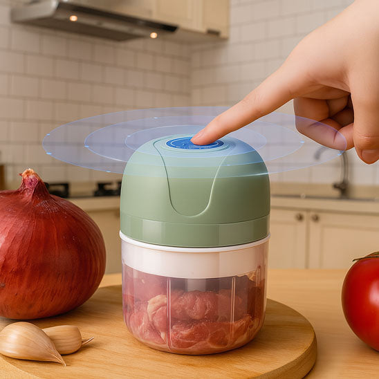 mini hachoir bouton facile dusage 