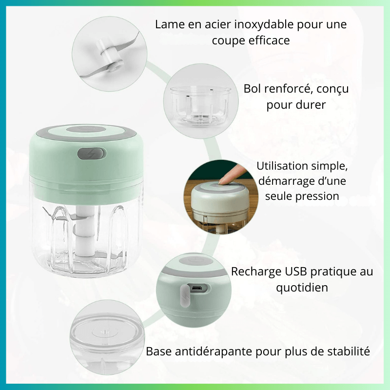 mini hachoir simplicite modernite compact