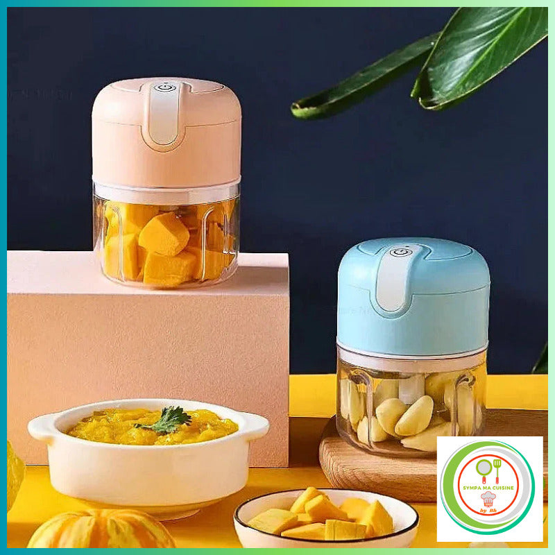 mini hachoir turbohache  plusieurs coloris