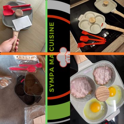 Wonder-pOele™️: La Poele Révolutionnaire pour des Petits-Déjeuners Parfaits sympamacuisine