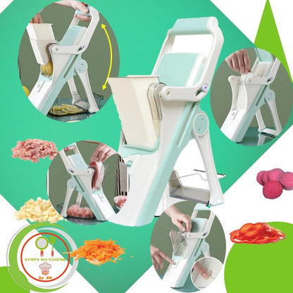 Vegan Easy Slice™, une trancheuse de qualité, la trancheuse à légumes efficace et innovante. - {{ sympamacuisine }}