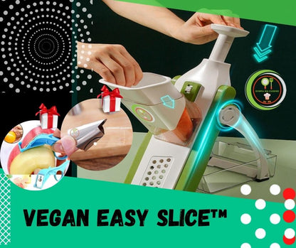 Vegan Easy Slice™, une trancheuse de qualité, la trancheuse à légumes efficace et innovante. - {{ sympamacuisine }}