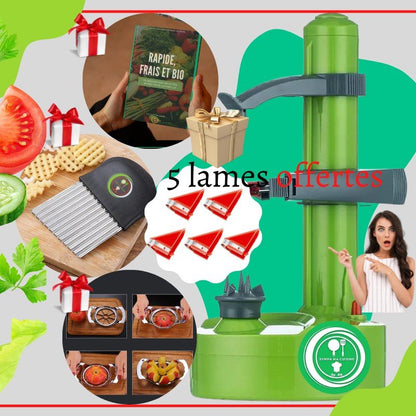 EaSy peAsy PeeleR™ : l'éplucheur automatique qui révolutionne votre quotidien. sympamacuisine