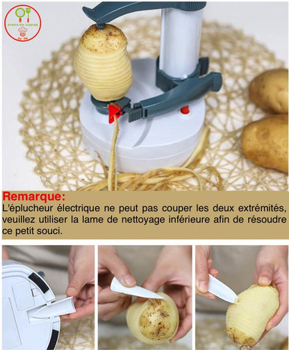 EaSy peAsy PeeleR™ : l'éplucheur automatique qui révolutionne votre quotidien. sympamacuisine