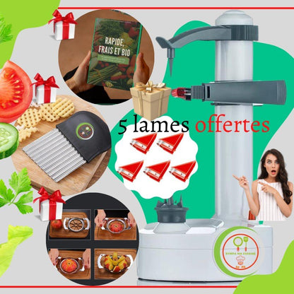 EaSy peAsy PeeleR™ : l'éplucheur automatique qui révolutionne votre quotidien. sympamacuisine